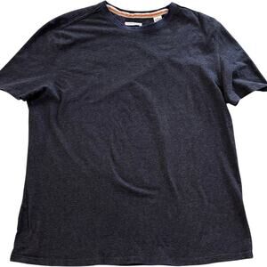 Carbon 2 Cobalt Cotton Short Sleeve Tee Size XL Dark Gray Rear Contrast Stitch